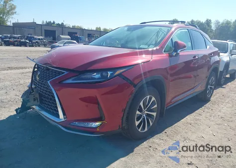 2022 Lexus Rx 350 z USA, uszkodzony, nr VIN 2T2HZMDA5NC357301